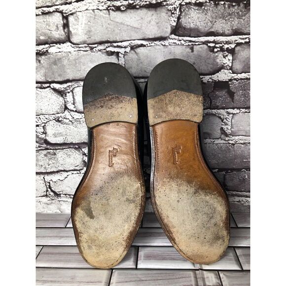 Allen Edmonds Black Leather Slip On Loafers Dress Shoes Men Sz 10D US/43EU - Picture 14 of 16